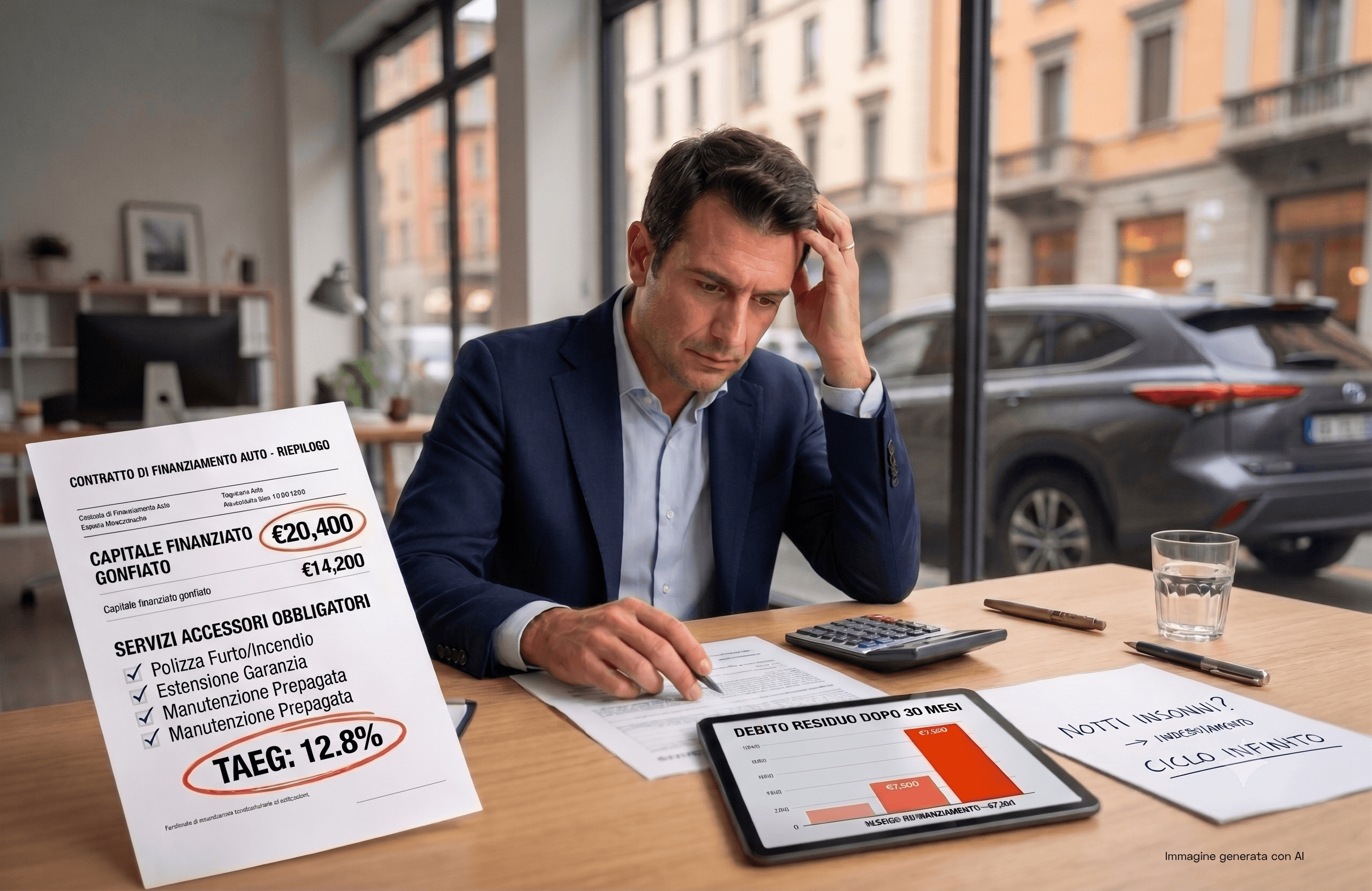 Finanziamento auto capestro: come funziona il meccanismo e come difenderti