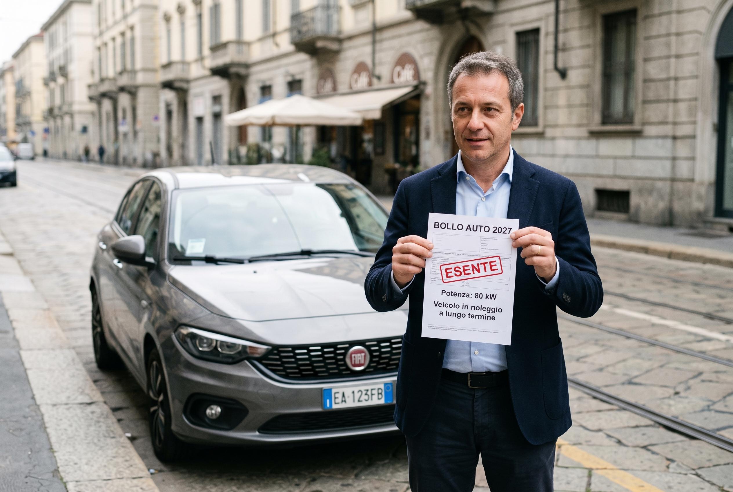 Bollo auto 2027: sospensione e novità per il noleggio